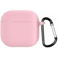 Чехол для наушников Helmet Airpods 4, silicone, Sand Pink