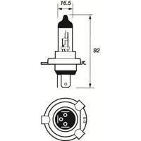 Автомобильная лампа Motaquip VPBCOH4 H4 12V 60/55W P43t Cobalt Xenon