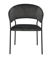 Стул Evelin di Costacurta YTC-097B, UF BLU-14 (Dark grey)