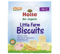 Biscuiti pentru copii Holle Organic Little Farm (10+ luni) 100 g