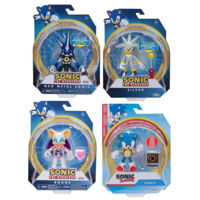 Игрушка miscellaneous 423054 Sonic 4" Articulated Figures w/accy Wave 17