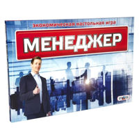 Настольная игра Strateg 355 Игра Менеджер (рус.)