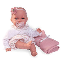 Кукла Antonio Juan 70358 Păpușa Toneta cu patura roz, 53770