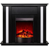 Șemineu electric ArtFlame Gustavo & Corsica, 950x1100x270 mm, Negru