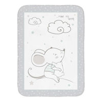 Комплект подушек и одеял Kikka Boo 31103020128 Plapuma super moale Joyful Mice, 110x140 cm