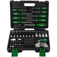 Set de unelte de mână Hitachi-Hikoki Trusa chei tubulare si anterior 1/4"-3/8" 100 buc