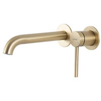 Baterie lavoar Gappo G1206-3 Satin Gold, incorporabil