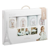 Аксессуар для пеленания Sophie la Girafe 850724 Set 4 Scutece din Bumbac 70x70 cm