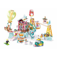 Set de construcție Sluban B0962 Girls Dream Skiing Holiday