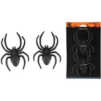 Декор Promstore 53723 Set Paianjeni Halloween 2buc, 13X9cm