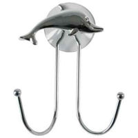 Вешалка для ванной Idea 291317 Вешалка для одежды Dolphin (хромированная) 291317