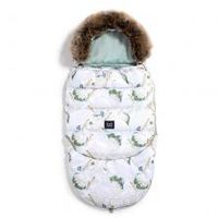 Конверт в коляску La Millou Combo Heron in Cream Lotus & Smoke Green