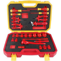 Set de unelte de mână Tolsen 25 unelte de mina 1000V (V83825)