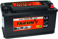 Автомобильный аккумулятор Taifun 100 AH 770A (353x175x190)