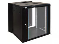 19" 12U Wall Mounted Double Section cabinet, AH6512, 600x450+100x640
