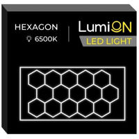 Освещение для помещений Lumion Sistem de iluminat modular LO-5 (484,5x243,5cm) Alb