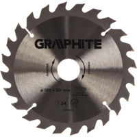 Disc de tăiere Graphite 57H662 Disc circular pentru lemn, 185x30mm, 30 dinti