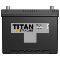 Авто аккумулятор Titan Asia Standart 6CT-72.0 VL B01