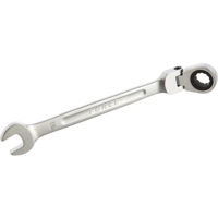 Ключ гаечный Force 75710F Ключ комбинированный 10мм с трещоткой и шарниром L=155мм