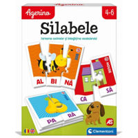 Настольная игра Agerino 60109 Joc educativ Agerino, Silabele RO