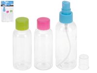 Набор емкостей для ручной клади ProNorld 3ед: 80ml, 2шт 40ml
