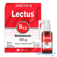 LECTUS B12 1000μg fara coloranti si zahar Spray (4ani+) 10ml Tab Ilac