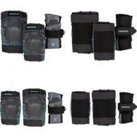 Echipament de protecție Powerslide 903295 Standart Black/Teal set Size M