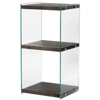 Raft de birou Trendy Aqua 2, Antracit, raft de carti
