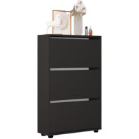 Raft pentru încălțăminte Mobildor-Lux Leo 70x27x125H cm Anthracite