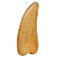 Аксессуар для ухода за лицом miscellaneous 13034 Guasha din lemn (inima)