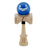 Активная игра Essa 165419 Kendama Super Sticky X Original, 7.5x6x18cm, Crazy Smile