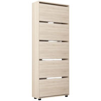 Полка для обуви Mobildor-Lux Leo 70x27x203H cm Sonoma