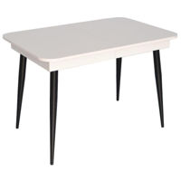 Стол Evelin di Costacurta DT-431-1R B, 110(150)х70х76см, Каркас/Опоры: Металл Черный