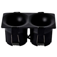 Освещение для помещений Divi Light DA3622NS-B, Spot incastrat dublu 9x2W (62x118x56)