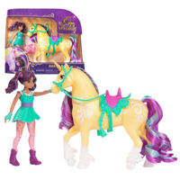 Кукла Spin Master 6071175 Игровой набор, Академия единорогов: Куклы и единорог,