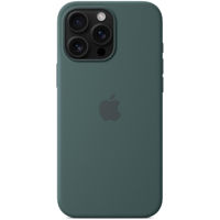 Husă pentru smartphone Apple iPhone 16 Pro Max Silicone Case with MagSafe Lake Green MA7V4