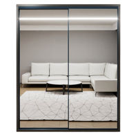 Dulap Bayro Parma 1800x2250x600 антрацит, купе