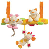 Игрушка-подвеска Brevi C1600167795 Три зверька