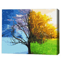 Картина по номерам BrushMe BS52399 40x50cm (în cutie) Schimbarea anotimpurilor