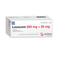 Levocom comp.250 mg + 25 mg N10x10