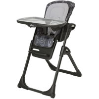 Стульчик для кормления Joie H1013ECACH000 Scaun de masa Mimzy Recline ABC Charcoal