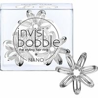 Invisibobble Nano Crystal Clear Hair Rings 3 Uds