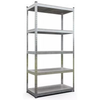 Cтеллаж складской Nex Home Raft metalic Budget 1800x700x300mm, 5 polite metal, galvanizat