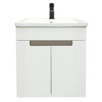 Dulap pentru lavoar Bayro подвесной Positano Duo под умыв. Argo 500 белый мат