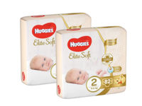 Набор Huggies Elite Soft Mega 2 (4-6 кг), 82 шт