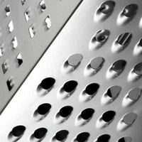 Grater with container, 4  sides RESTO 95412