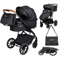 Сărucior pentru copii Coccolle 2in1 Nessia Diamond black