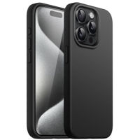 Чехол для смартфона Helmet iPhone 15 Pro Max, Liquid Silicone, Black