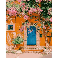 Картина по номерам Strateg R 9 /20 (GS1268)(51415) Verandă Provence, 40x50 cm