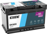 Автомобильный аккумулятор Exide Стартерный аккумулятор EK820